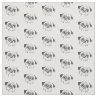 Tissu La vie de carlin