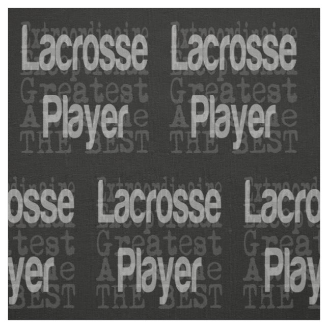 Tissu Lacrosse Player Extraordinaire (Échantillon)