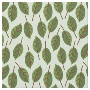 Tissu L'arbre vert part du motif de région boisée de