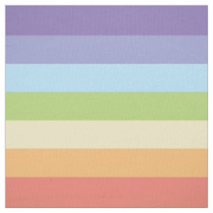 Tissu L'arc-en-ciel en pastel barre le gay pride