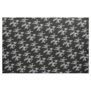 Tissu L'art asiatique du bambou