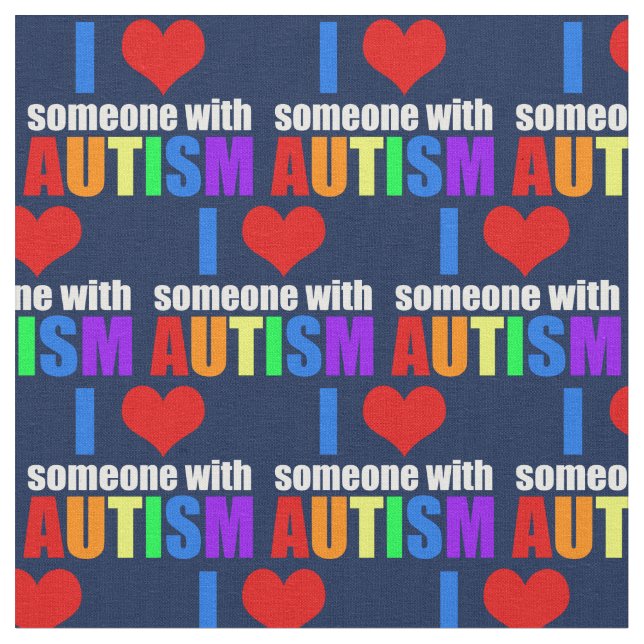 Tissu L'autisme (Fermer)