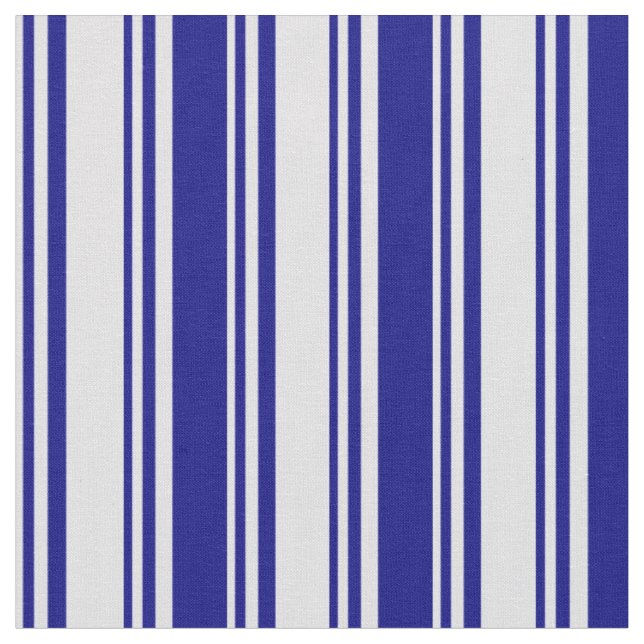 Tissu Lavande et Motif bleu des bandes (Fermer)