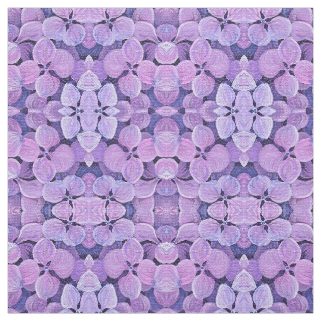 Tissu - Lavande Hydrangea (Échantillon)