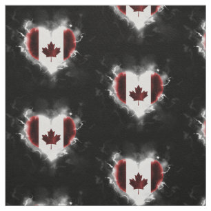 Tissu Le Canada puissant