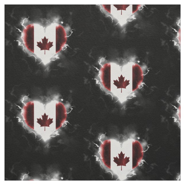 Tissu Le Canada puissant (Échantillon)