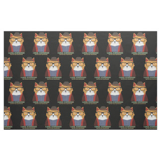 Tissu Le chat de Schrodinger