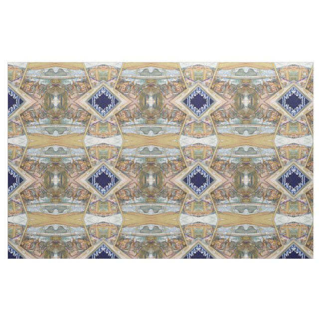 Tissu Le côté ensoleillé de la folie (Fat Quarter)