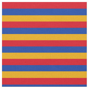Tissu Le drapeau arménien et la mode branchée