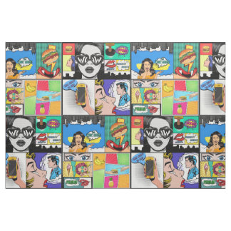 Tissu Le Geek chic