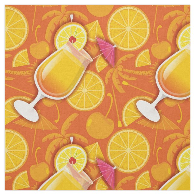 Tissu Le lever du soleil de Tequila (Échantillon)