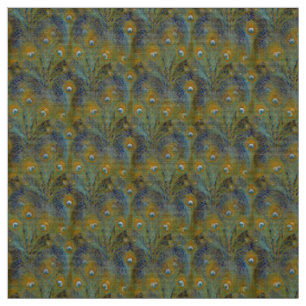 Tissu Le paon fait varier le pas des textiles