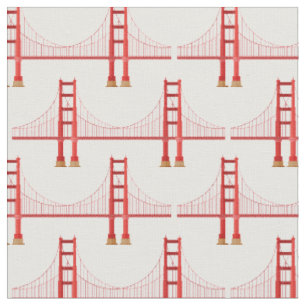 Tissu Le pont du Golden Gate San Francisco, Californie