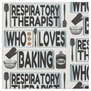 Tissu Le Thérapeute Respiratoire Aime Le Baking
