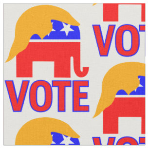 Tissu le vote républicain de l'éléphant trump 2020