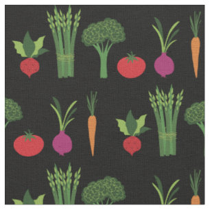 Tissu Légumes Nourriture Mignonne