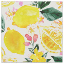 LEMONIZER Aquarelle jaune citrons