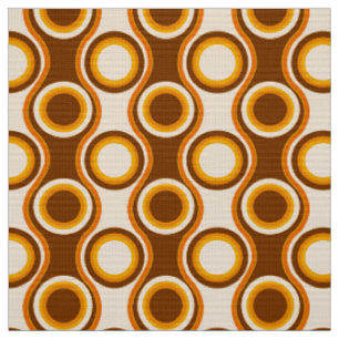 Tissu les années 70 Motif rétro