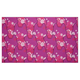 tissu les années 70 rétro de mode élégant - Cat ki