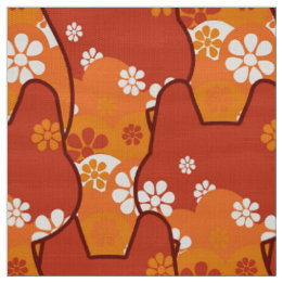 tissu les années 70 rétro de mode élégant - Cat ki