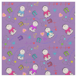 Tissu Les Bébés Sont Mon Fabric D'Entreprise