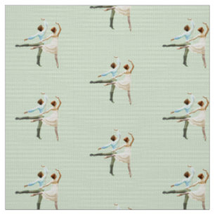 Tissu Les chiffres de ballet de Romeo et de Juliet