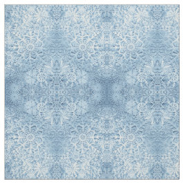 Tissu Les flocons de neige bleus de Lillian