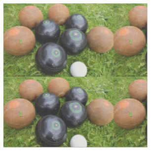 Tissu Les Pelouses Noires Et Brown,