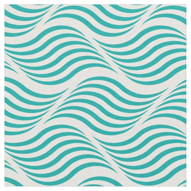 Tissu Les vagues (Fermer)