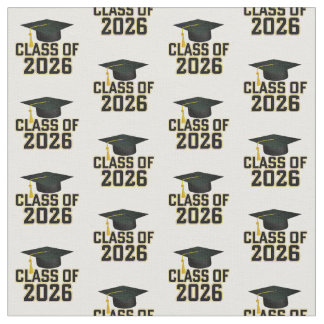 Tissu Letterman Class of 2026 Graduation