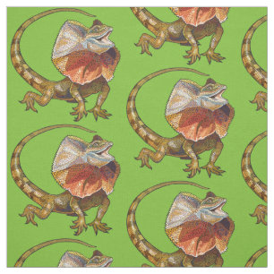 Tissu lézard à col cassé