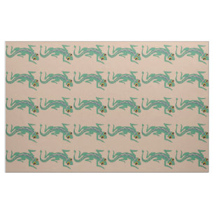 Tissu Lézard du sud-ouest avec la rayure pourpre pâle