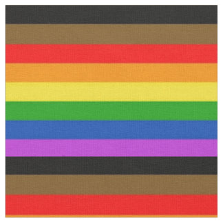 Tissu LGBT People Of Color Inclusive pride rainbow Flag