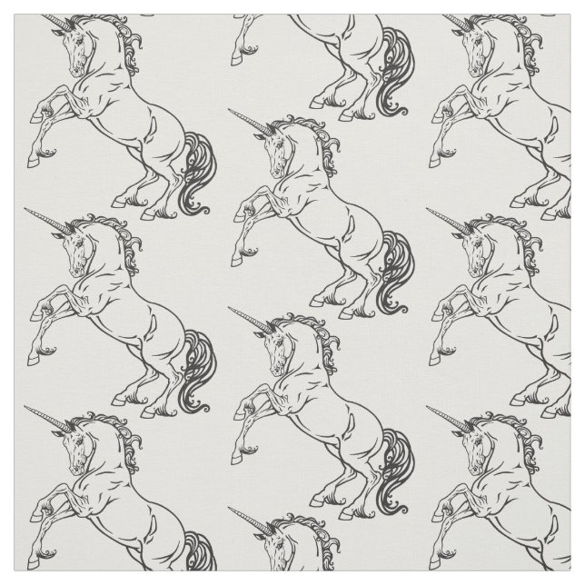Tissu licorne (Échantillon)