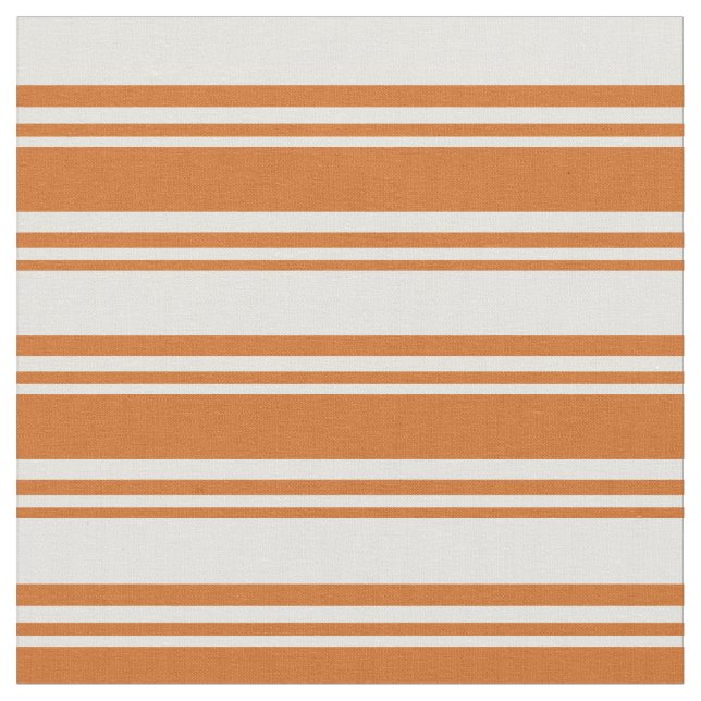Tissu Lignes chocolat et jaune clair (Fermer)