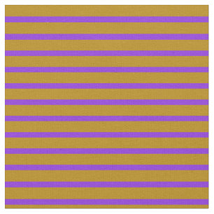 Tissu Lignes couleur or pourpre et foncé