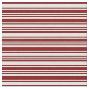 Tissu Lignes Cyan clair et Maroon/Motif de bandes