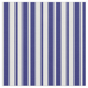 Tissu Lignes de couleur bleu et cyan clair minuit