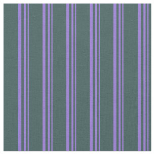Tissu Lignes de couleur gris ardoise pourpre et foncé