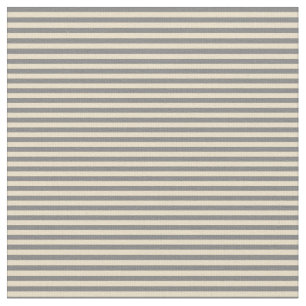 Tissu Lignes de couleur Tan et Grey