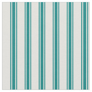 Tissu Lignes Jaune clair et Turquoise