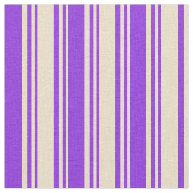 Tissu Lignes teintes Tan et Purple (Fermer)