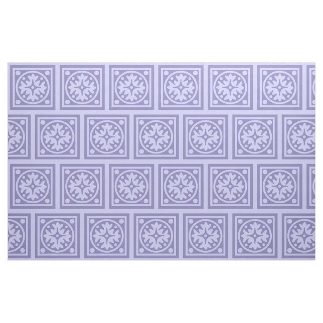 Tissu Lilac Tile Design Fabric (Fat Quarter)