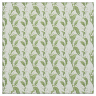 Tissu Lily de la Vallée Élégance botanique