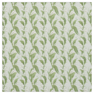 Tissu Lily de la Vallée Élégance botanique