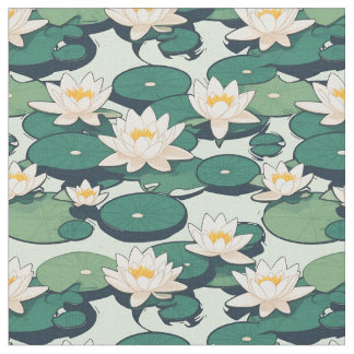 Tissu Lily Pads