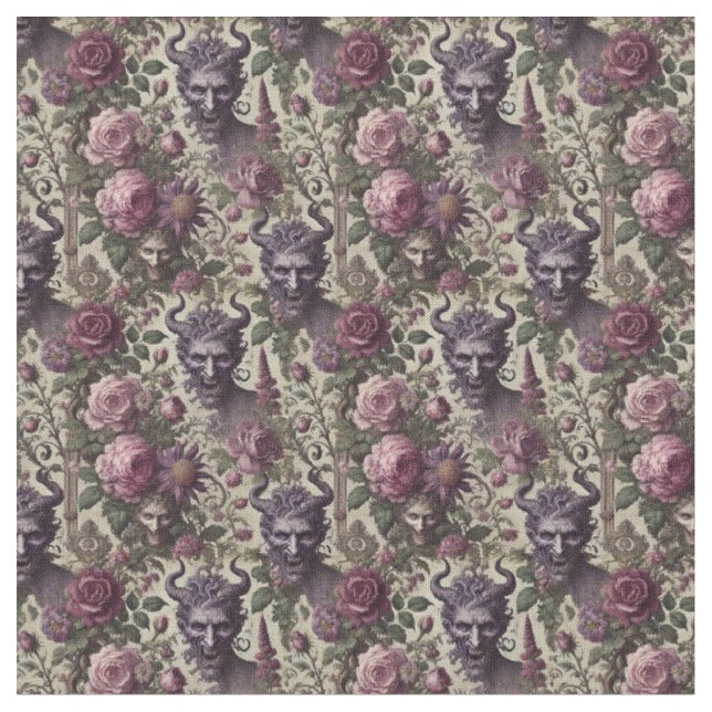 Tissu L'interrogation de la lumière - Carreaux gothiques (Fermer)