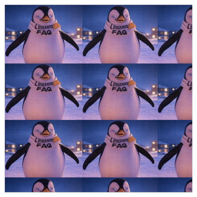 Tissu Linuxeros FAQ (Échantillon)
