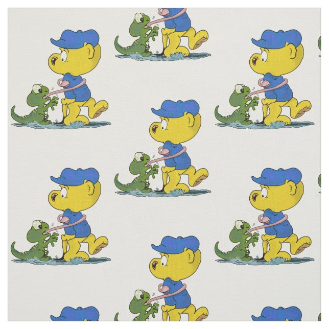 Tissu Lizard de bébé de Ferald (Échantillon)