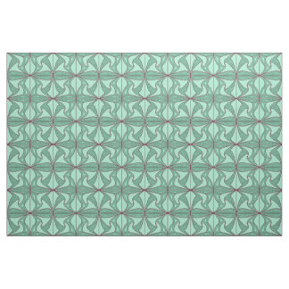 Tissu Lotus vert
